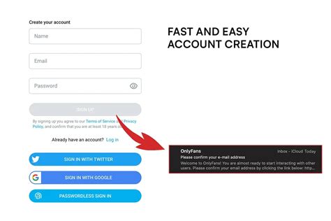 onlyfans registration email|How to Create Your OnlyFans Account: A Step